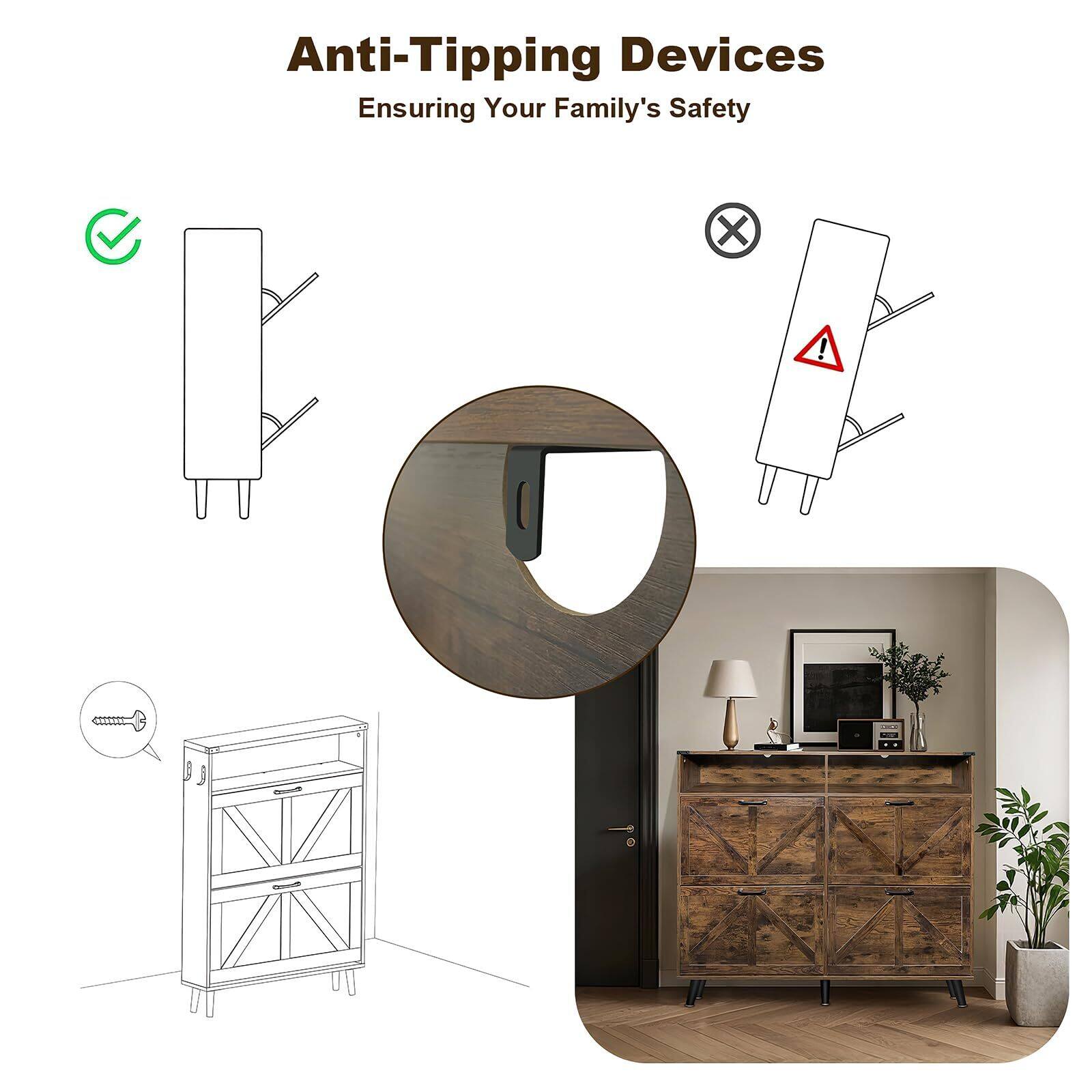 Anti-Tipping Devices  
Ensuring Your Family's Safety