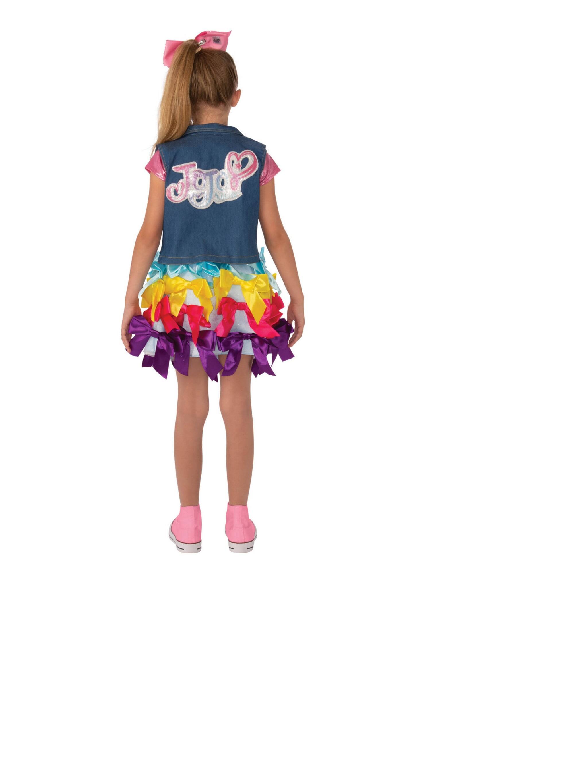 Alt View 3. Rubies - Girls Jojo Siwa Child Halloween Costume Size Large 12-14 - Blue.