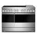 Front. JennAir - 48 in. Wide 6 Elements NOIR 6.3 Cu. Ft. Freestanding Electric Induction Range - Stainless Steel.