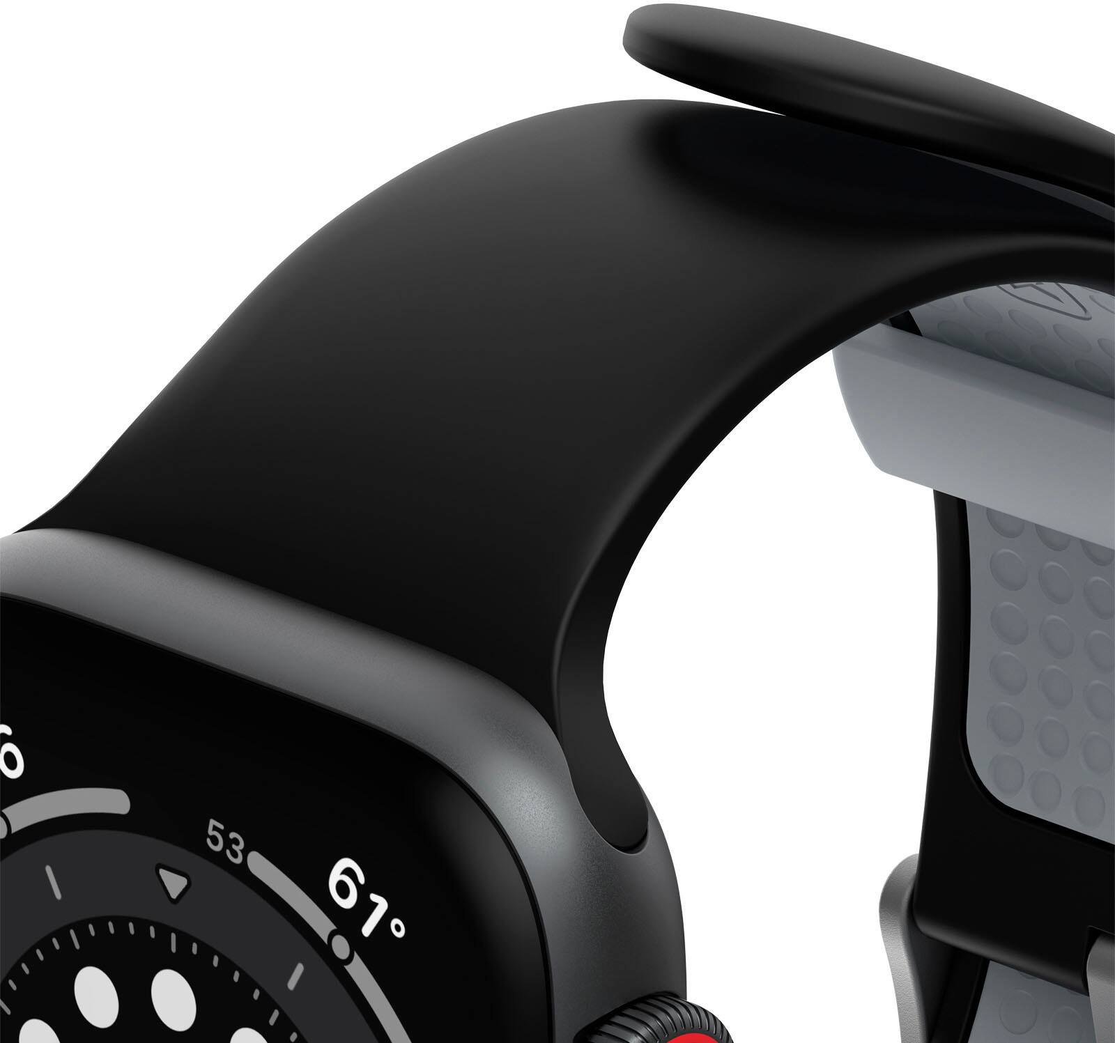 Alt View 11. OtterBox - Apple Watch Band 44/45/46mm Blk - Autobahn.