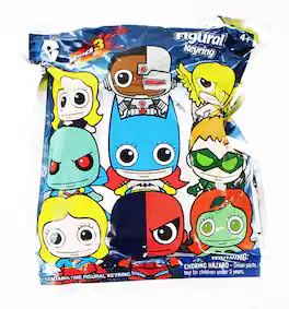 Monogram - DC Comics Blind Bagged 3D Foam Figural Keychain: Series 3 - Multi-Color