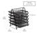 Alt View 13. Mind Reader - Mind Reader Network Collection, 5-Tier Paper Tray, File Storage, Desktop Organizer, Metal Mesh, Set of 2, Black.