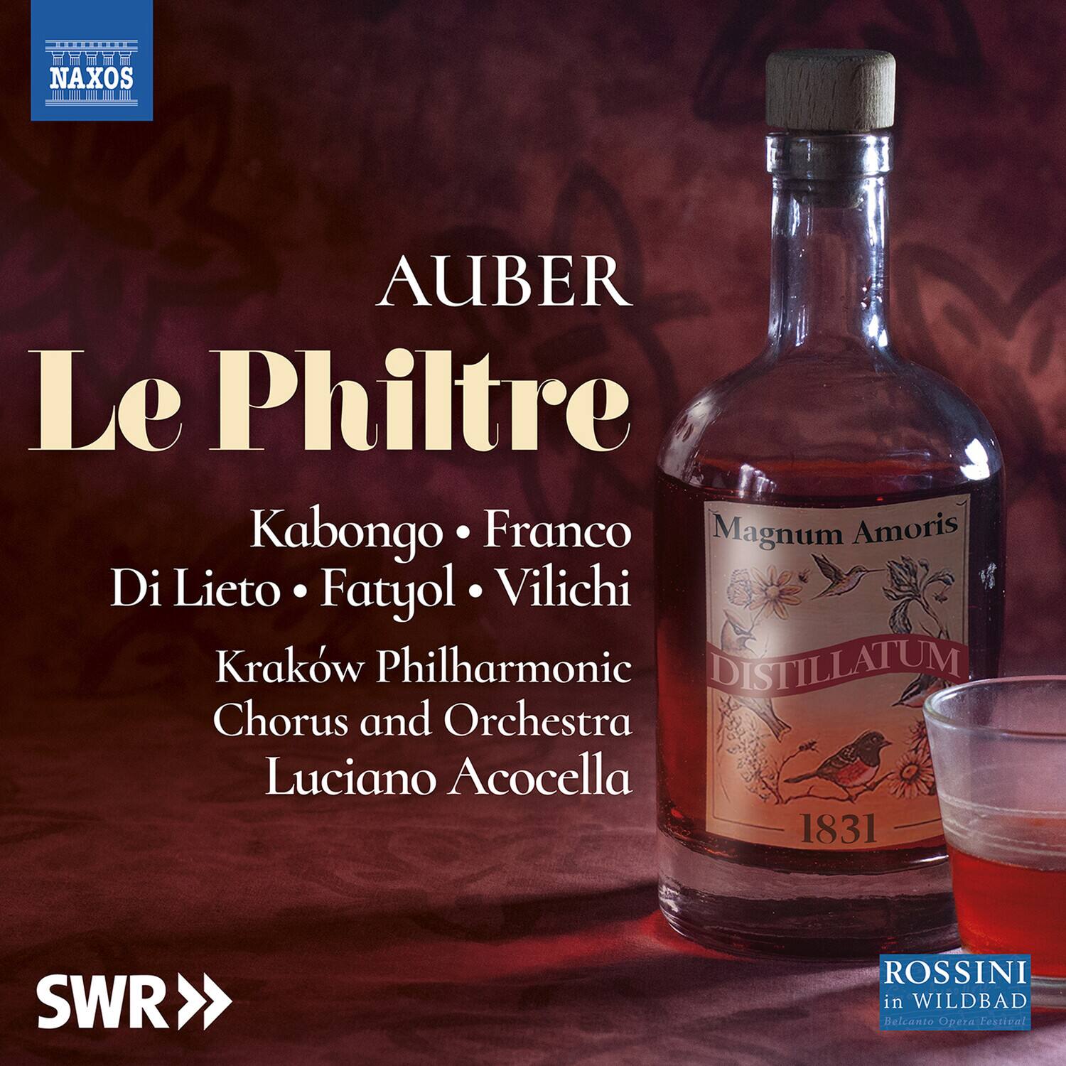 Patrick Kabongo - Le Philtre   - COMPACT DISCS [CD]
