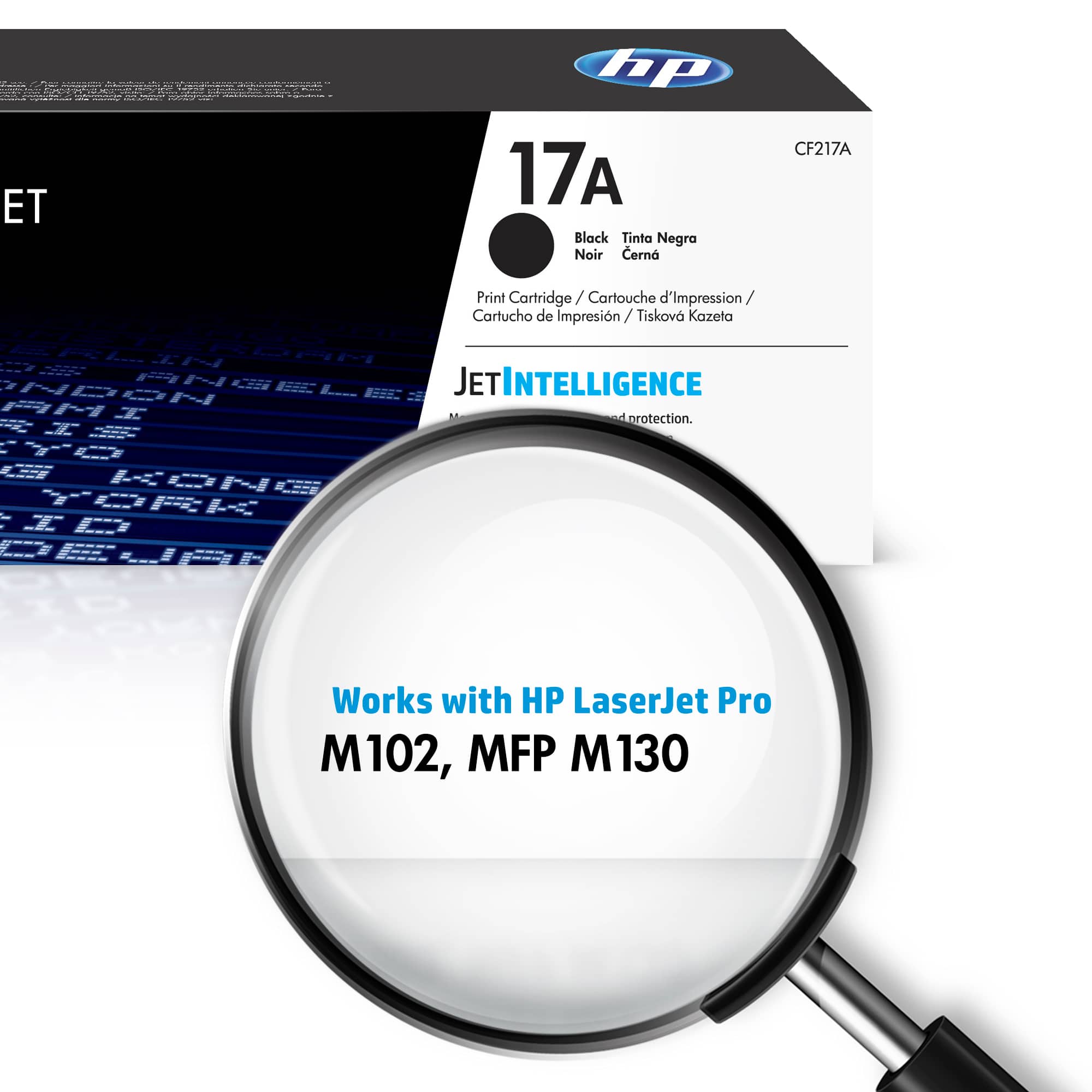 Alt View 1. HP - 17A Toner Cartridge - Black.