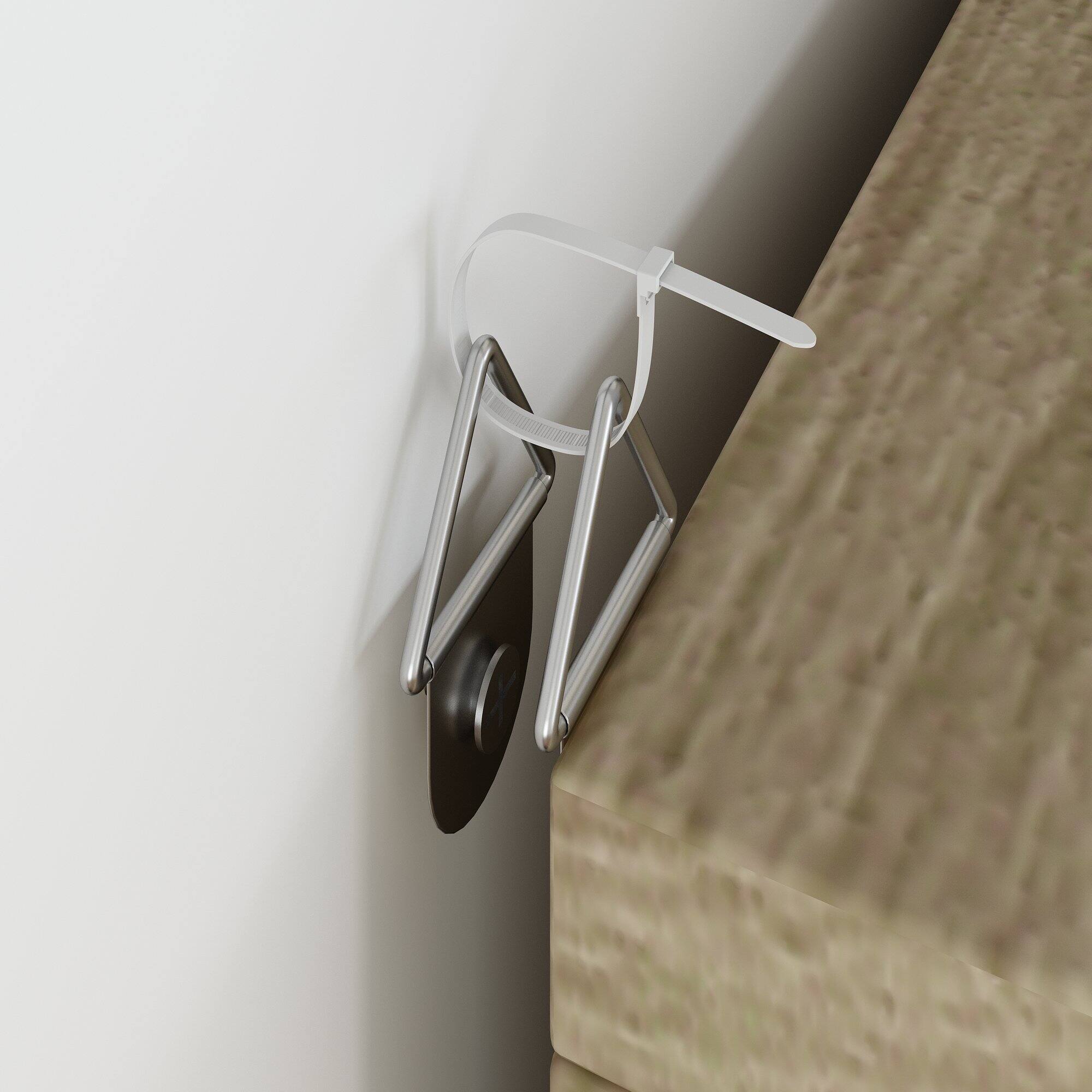 Alt View 9. Famapy - Famapy 3 - Tier Rattan - Front Flip - Down Shoe Cabinet with Adjustable Shelves - Wooden.