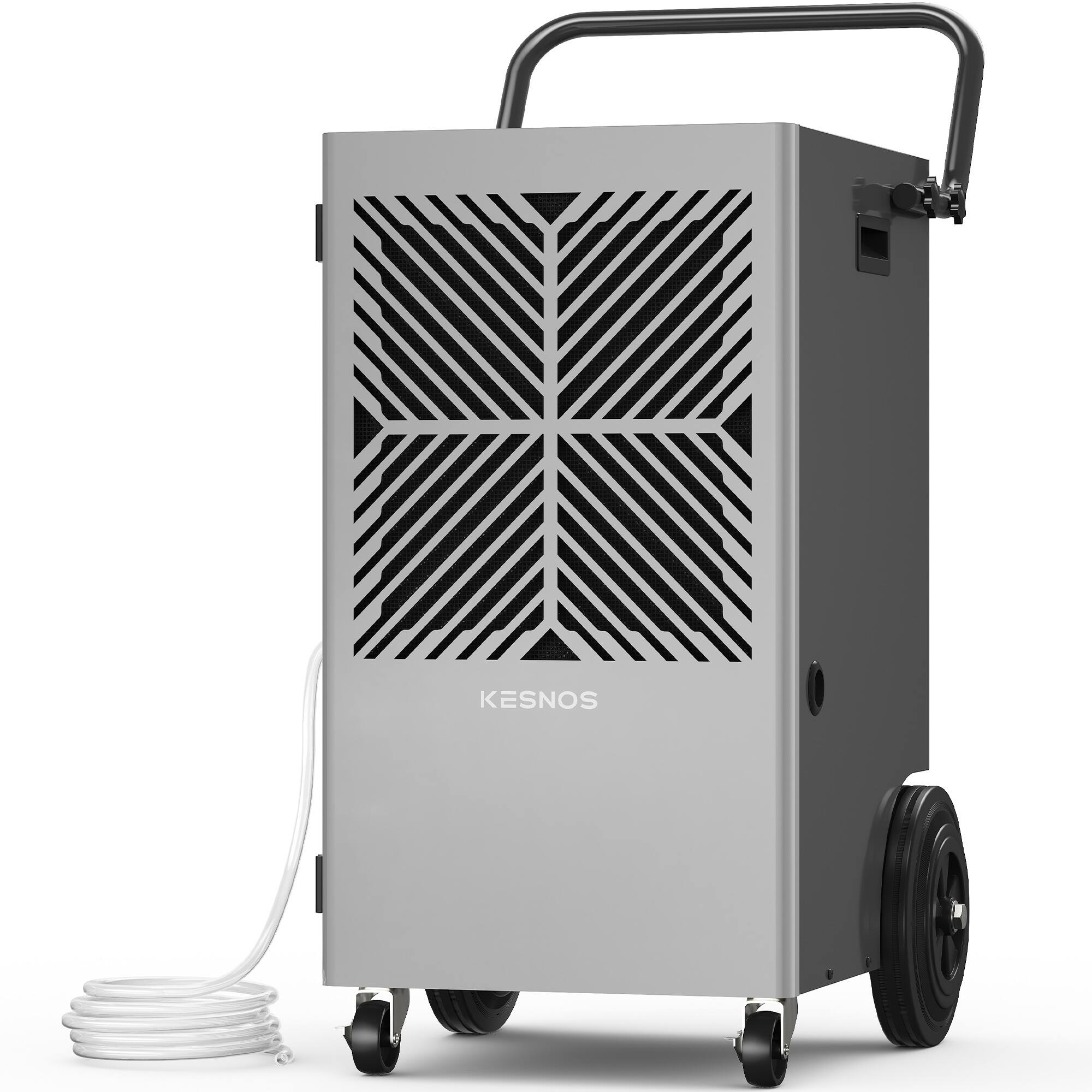 Front. Kesnos - 155 Pints Commercial Dehumidifier for Home & Basements up to 7500 sq ft - Iron.