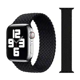 Braided Solo Loop Band Size 9 for 41 mm Apple Watch - Black