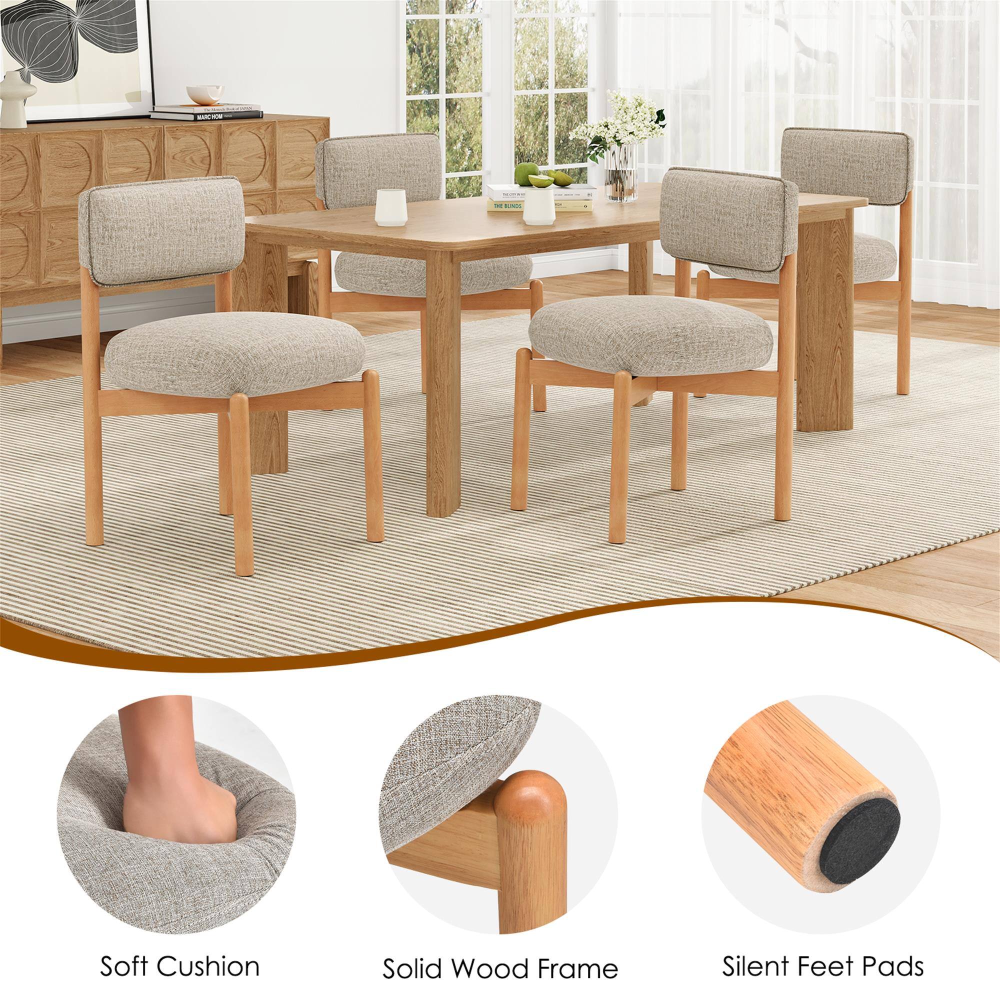 XI BUNDS  
Soft Cushion  
Solid Wood Frame  
Silent Feet Pads