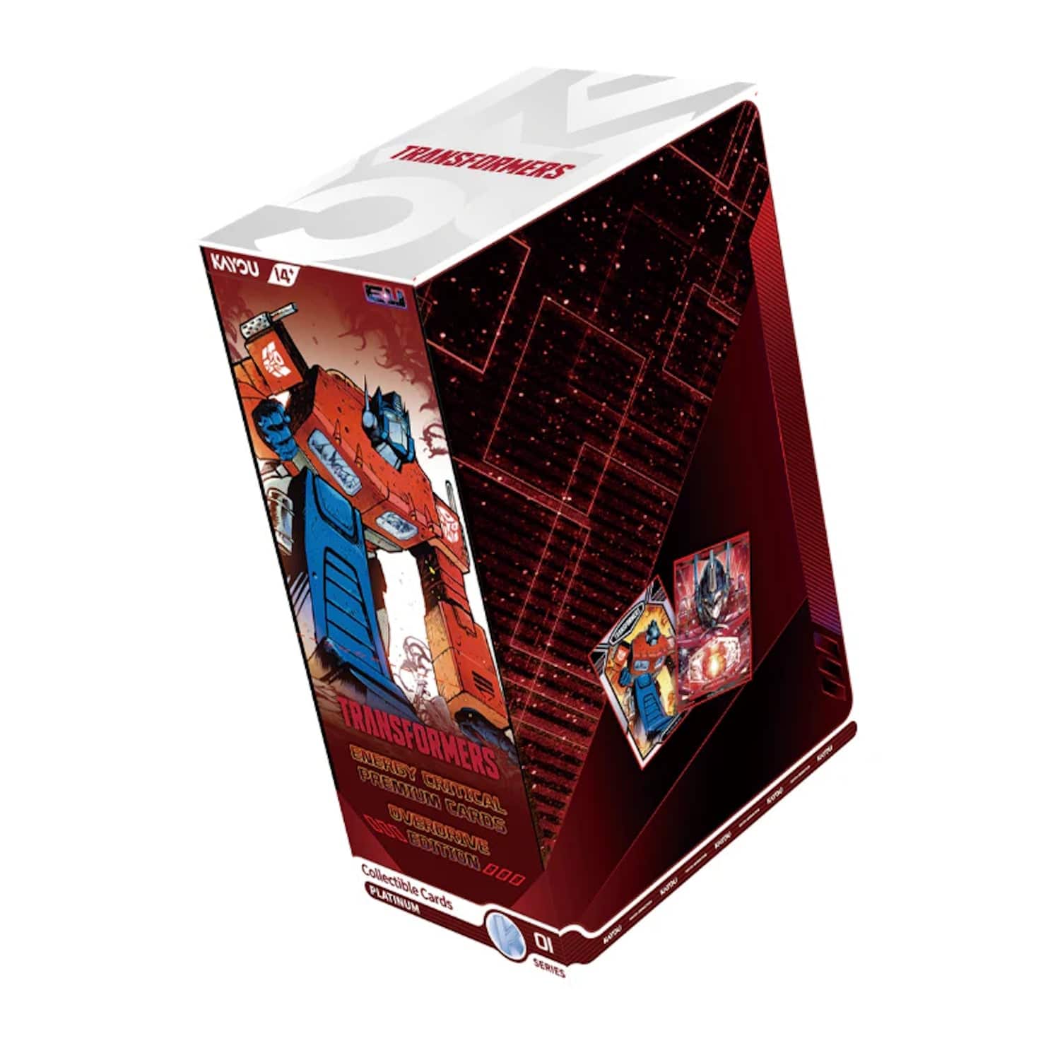 transformers tcg wave 1 booster box | 30 Booster Packs Complete your Transformers TCG collection with this premium Overdrive Edition booster box—crafted for collectors and fans alike. Autobot Cosmos - Recon &