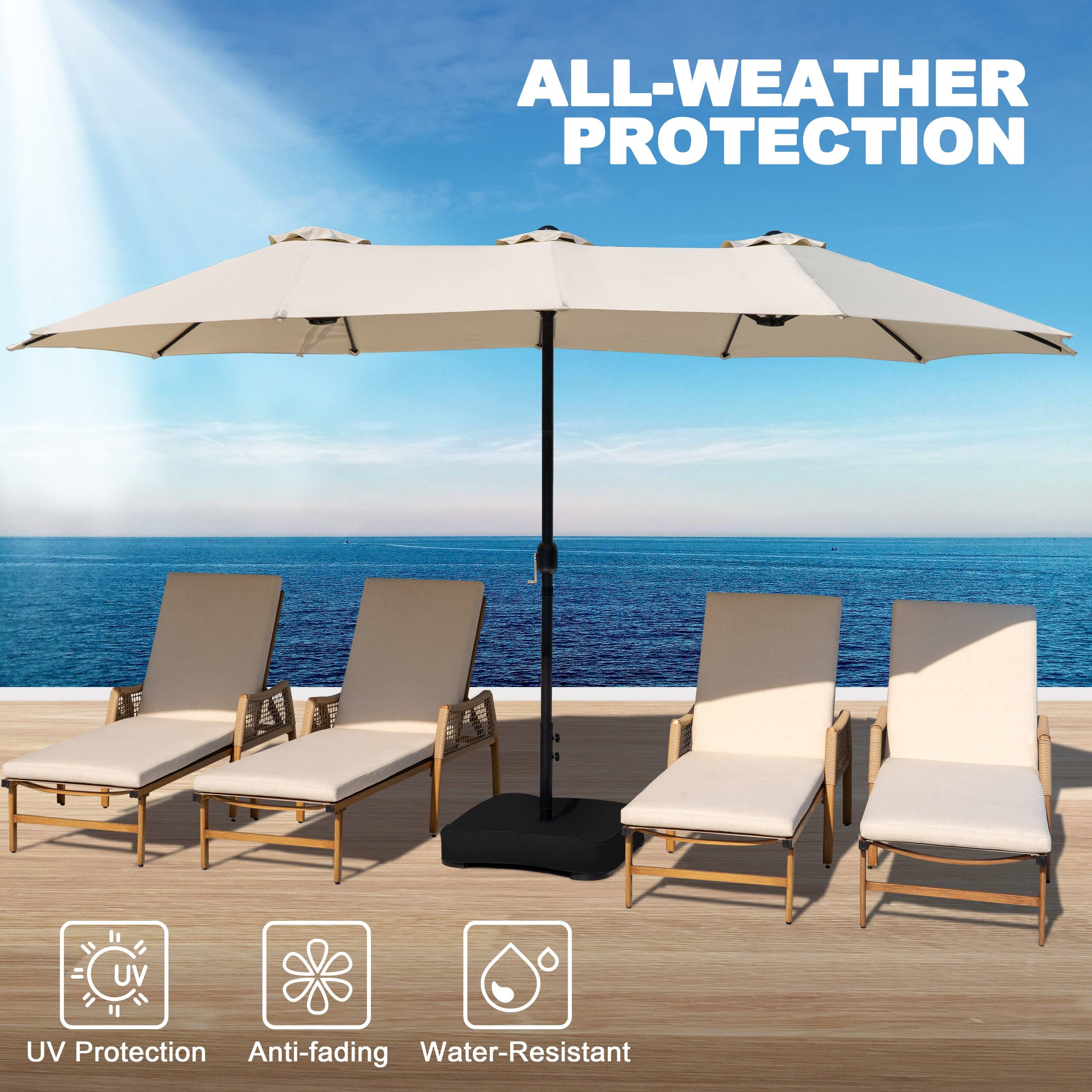 ALL-WEATHER PROTECTION

- UV Protection
- Anti-fading
- Water-Resistant