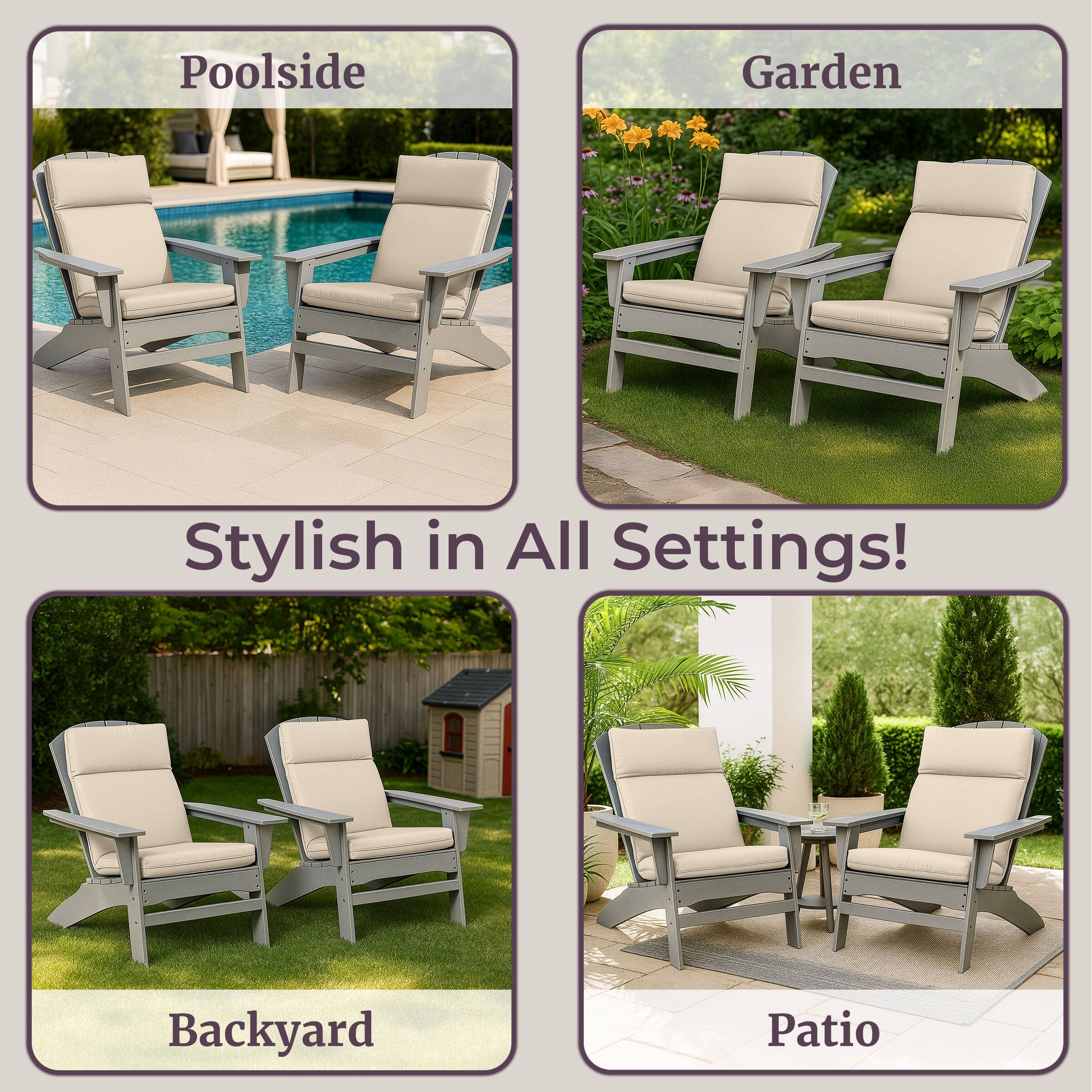 Poolside Garden Stylish in All Settings! Backyard Patio