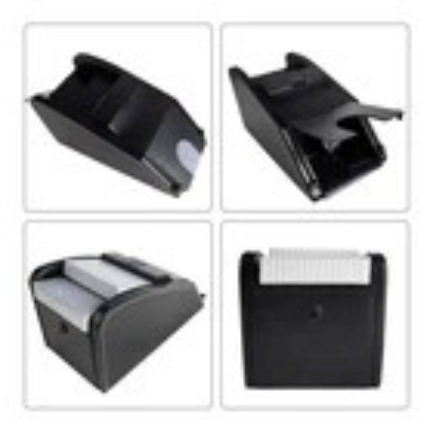 Back. Stock Preferred - 2-in-1 Automatic Poker Card Shuffler and Dealing Dispenser Machine.