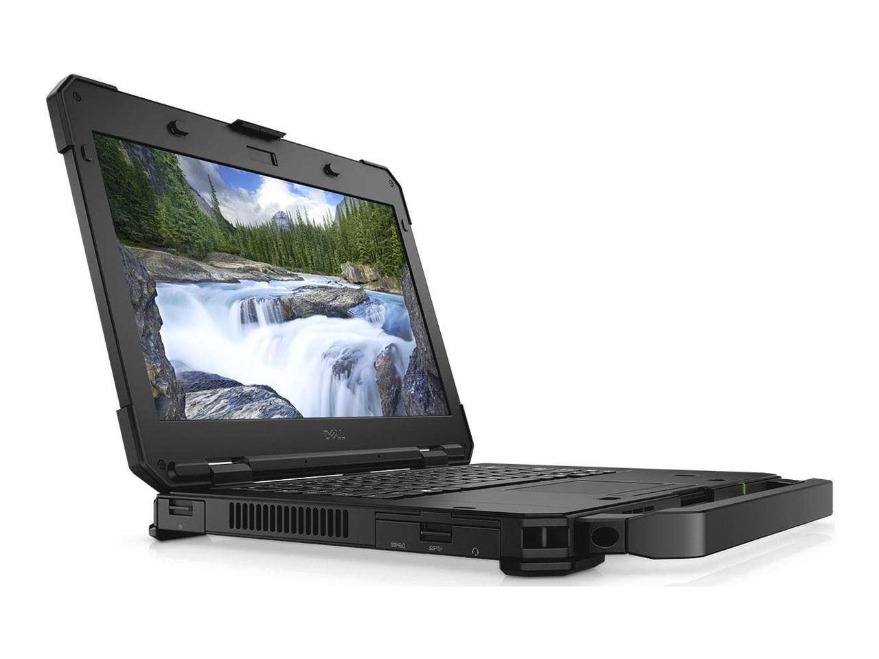 Alt View 2. Dell - Dell Latitude 5420 Rugged Laptop Intel Core i5-8350U 1.7GHz 8GB Memory 256GB NVMe 14" FHD Windows 11 Pro 64-bit - Black.