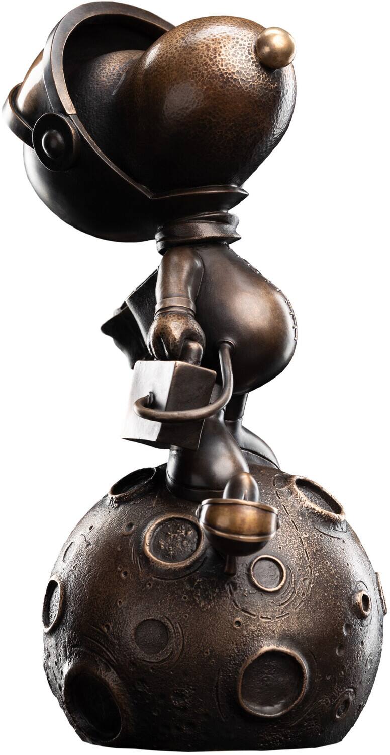 Alt View 3. Weta Workshop - Weta Workshop Bronze Statue - Peanuts - Snoopy: First Beagle on the Moon   - COLLECTIBLES - Multicolor.