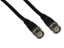 Cable Leader - 3ft BNC M/M RG-59U Premium Composite Video Cable - Black