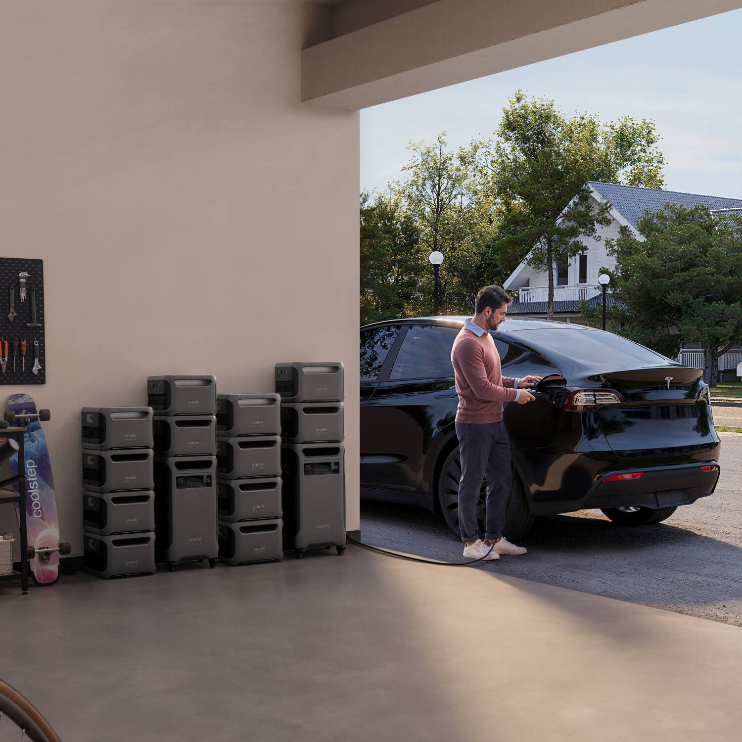 Alt View 12. Anker - SOLIX BP3800 Expansion Battery for F3800 DIY Power Capacity System - Black.