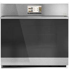 Café - 30" Smart Built-In Single Electric Convection Wall Oven with Air Fry and Precision Cooking Modes - Platinum Glass