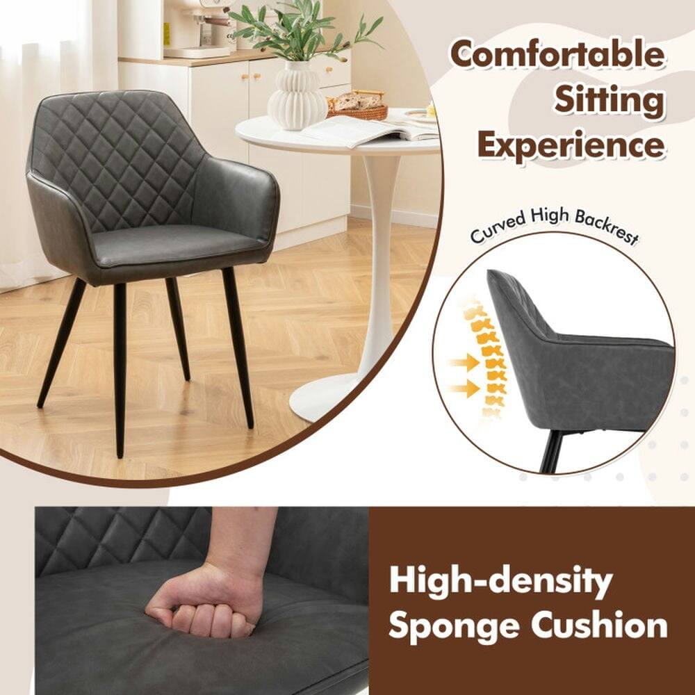 Comfortable Sitting Experience  
Curved High Backrest  
High-density Sponge Cushion