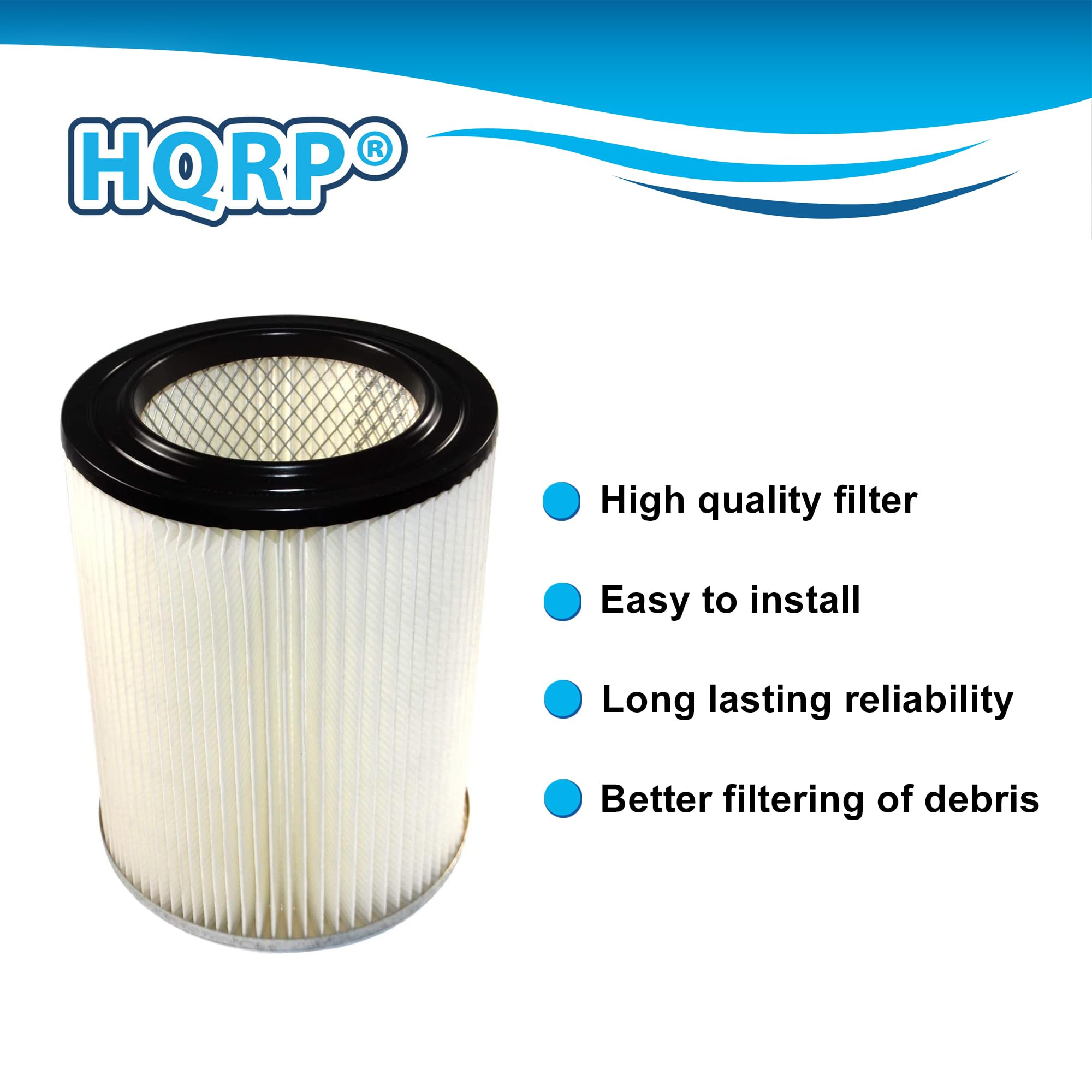HQRP®

- High quality filter
- Easy to install
- Long lasting reliability
- Better filtering of debris