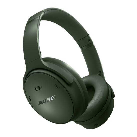 Bose QuietComfort Wireless Noise Cancelling Over the Ear Headphones Cypress Green 884367 0300 Best Buy