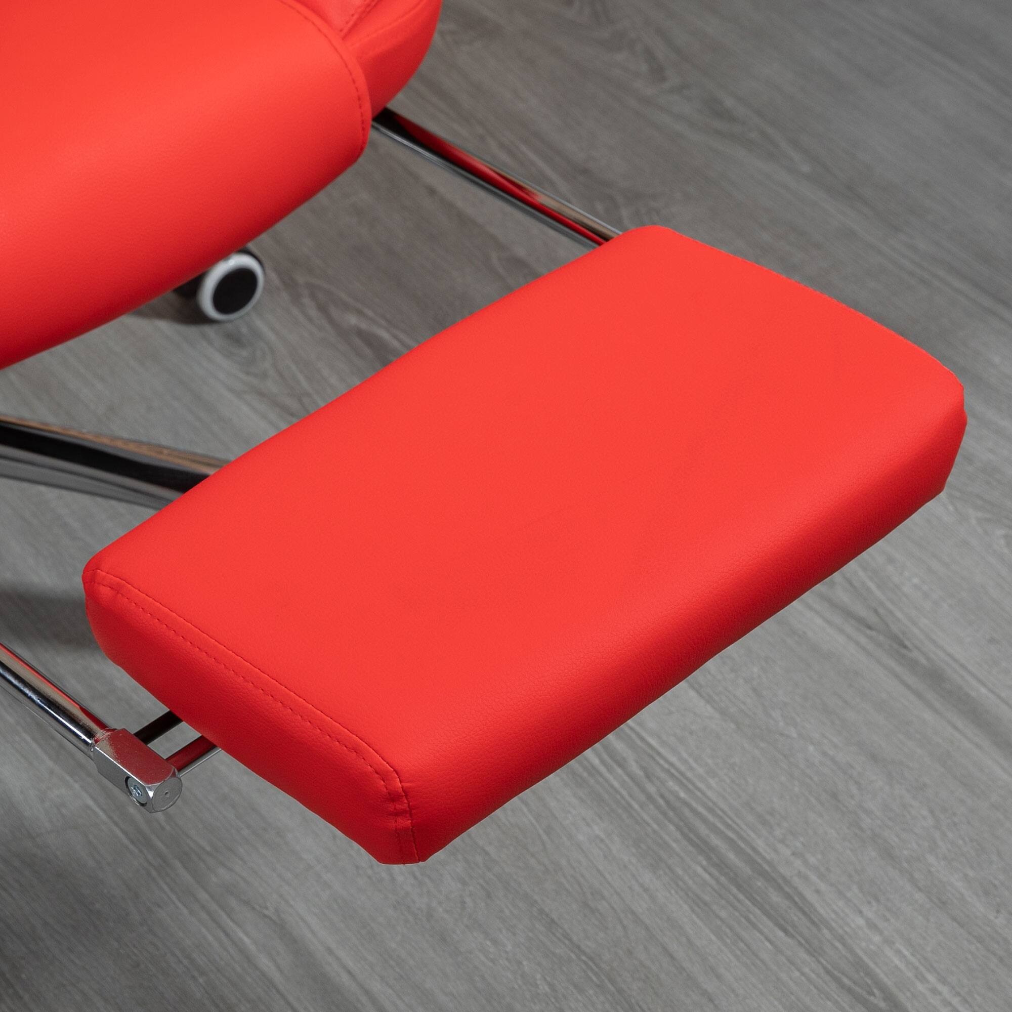 Alt View 8. Homcom - Office Chair - Red.