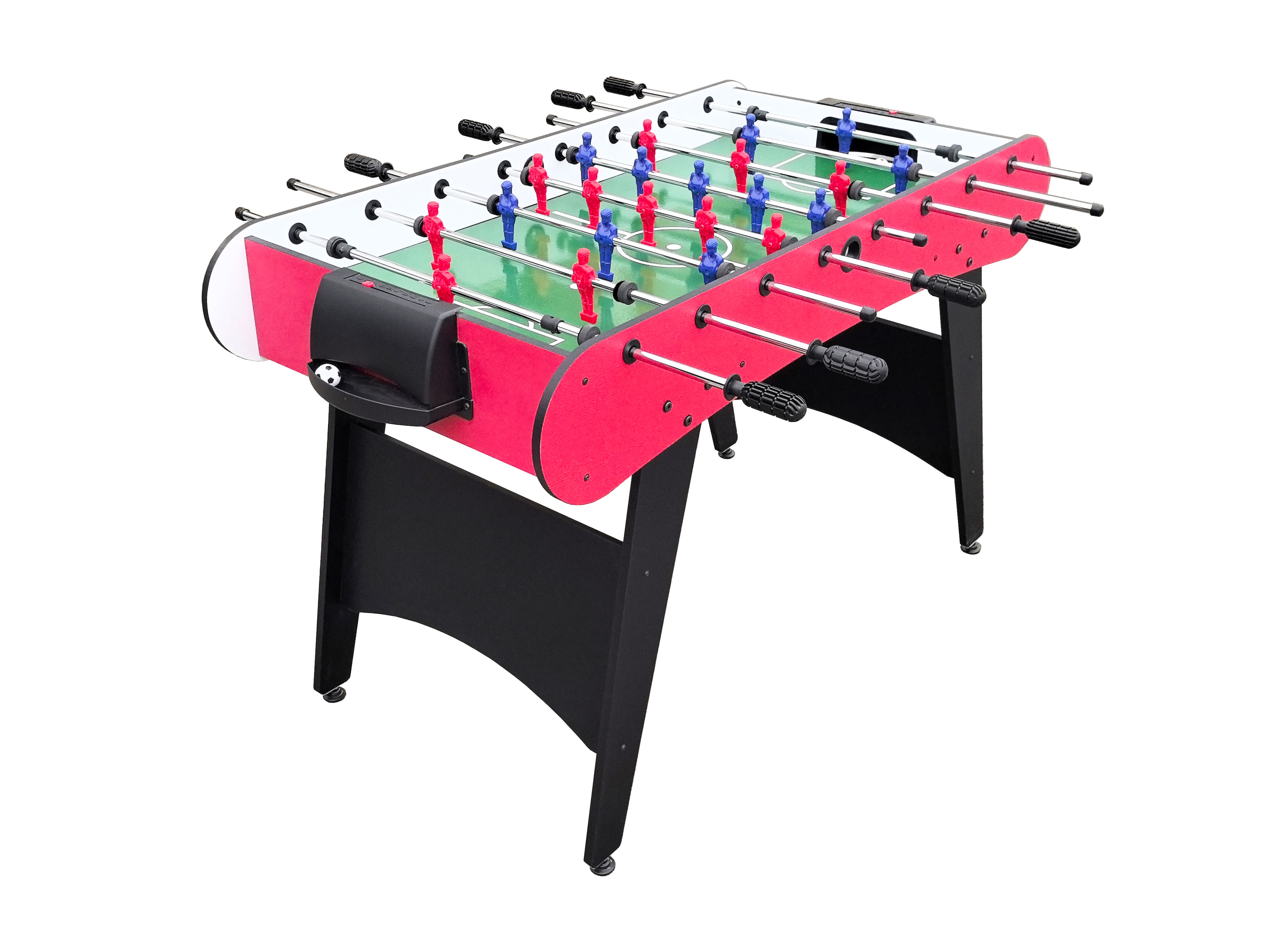 ELEMENT ACE - 4ft Foosball Table for Family Game Room - Durable Construction & Easy Assembly - Wood