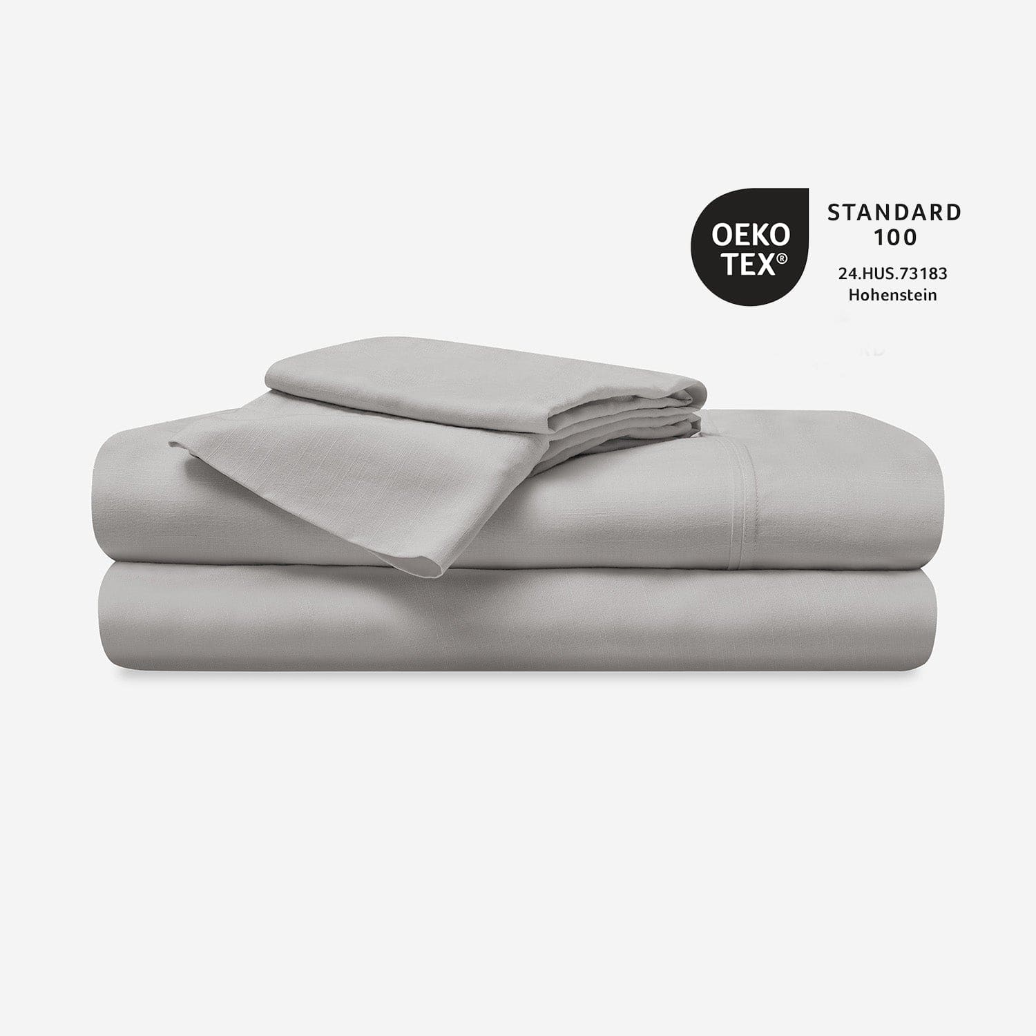 Bedgear - Hyper-Linen Performance® Sheet Set - Misty Blue, Split king - misty-blue