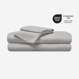 Bedgear - Hyper-Linen Performance® Sheet Set - Misty Blue, Split king - misty-blue
