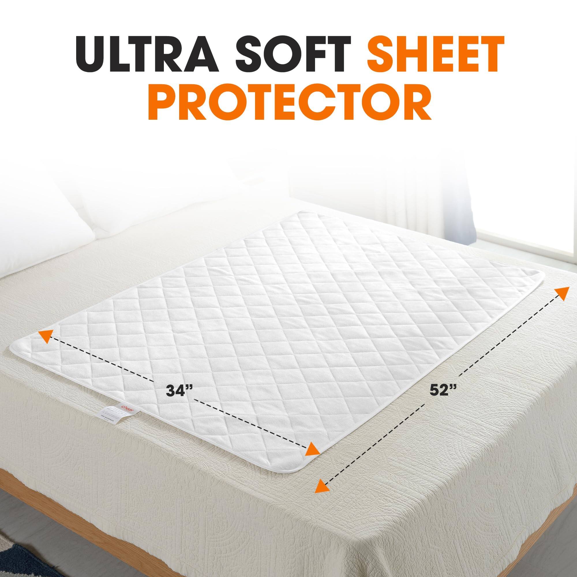 ULTRA SOFT SHEET PROTECTOR  
34"  
52"