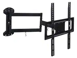 Mount-It! - Full Motion Articulating TV Wall Mount for 32–55" – 24" Extension, Corner-Friendly, VESA Compatible, 77 lb Capacity - Black