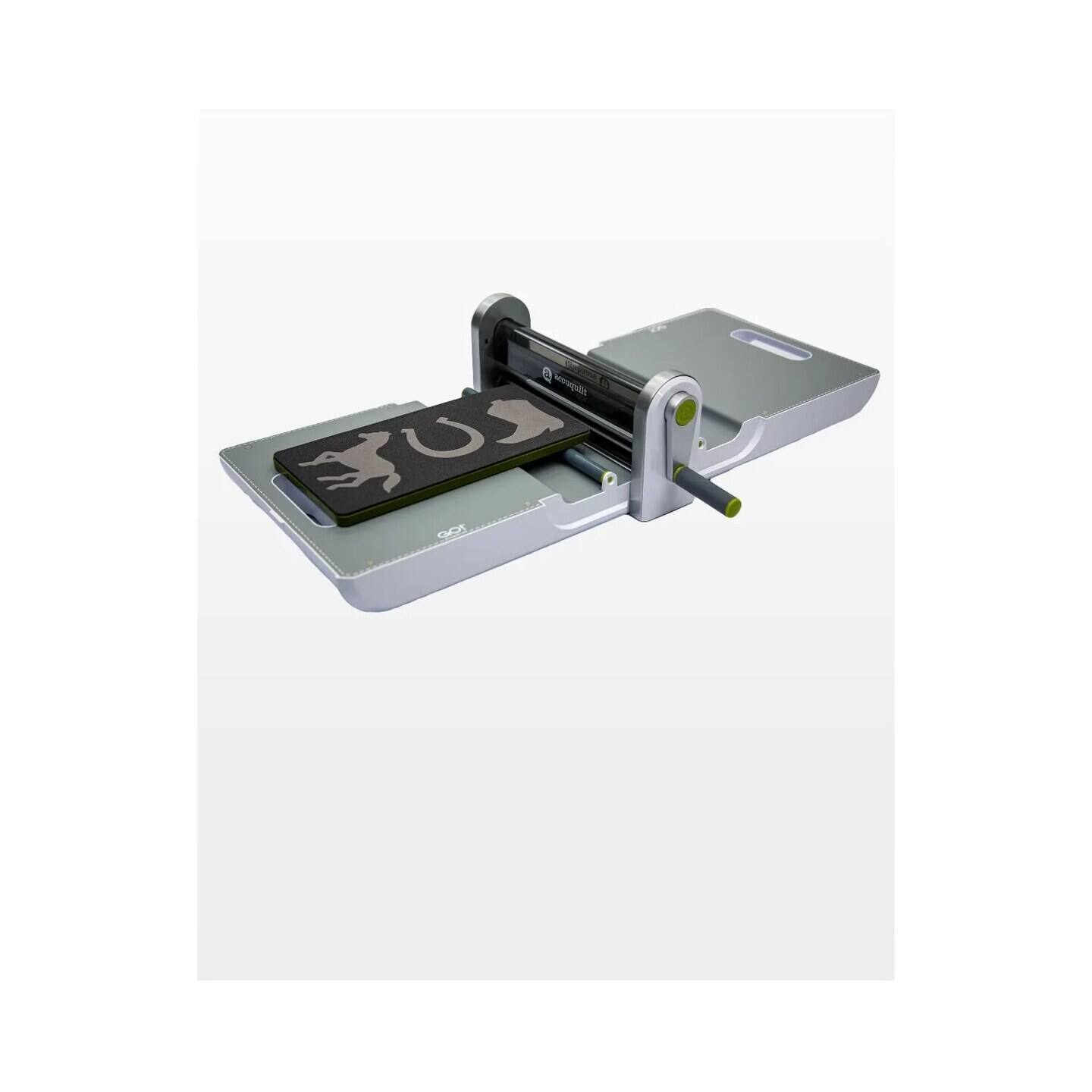 Left. AccuQuilt - GO! Western Medley Limited Edition Fabric Cutting Die - Multicolor.