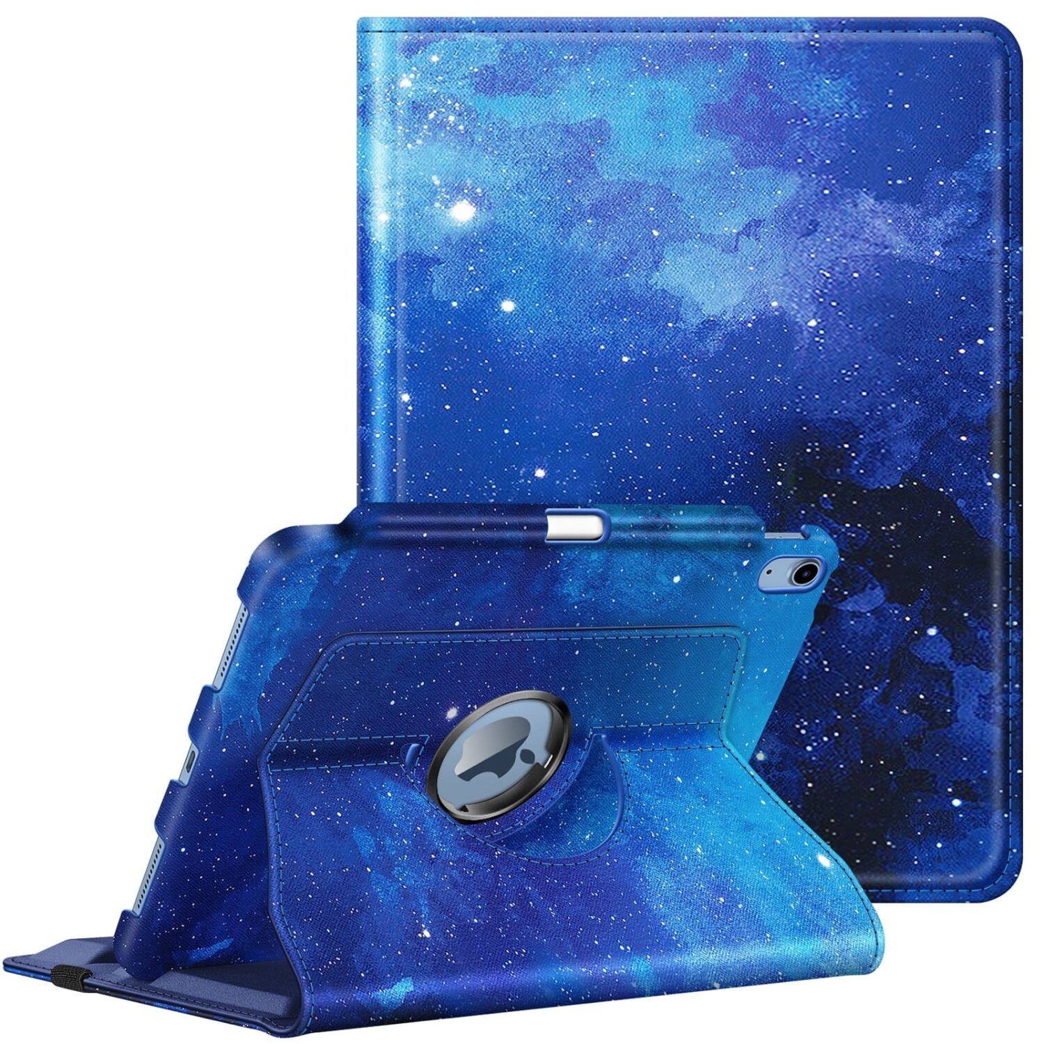 Front. Stock Preferred - Case For iPad (A16) 11th Gen 11 Inch (2025) 360° Rotating Stand Shockproof-Starry Sky - Starry  Sky.
