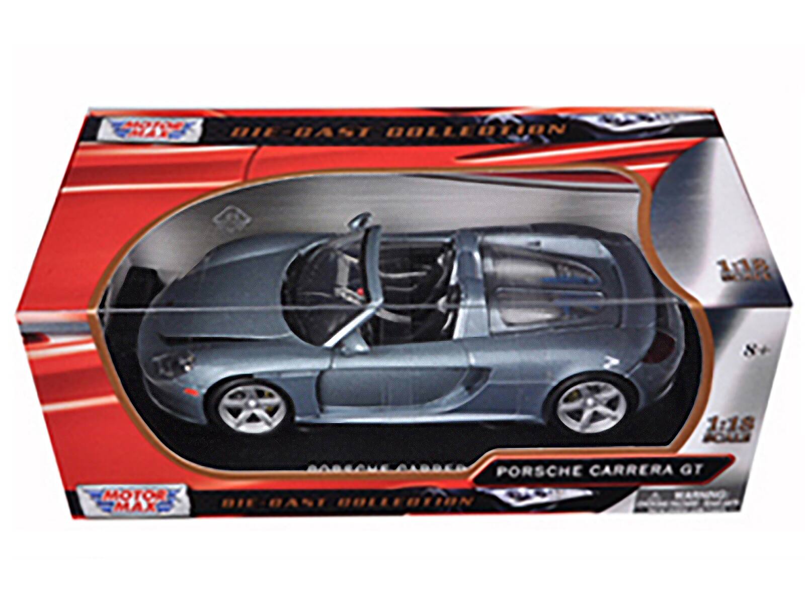 HEDAST DOLLEOTION  
Z N+ 1:18 MOTOR MAX e06.u  
CARRED PORSCHE CARRERA GT  
DIE BIL-BAST DOLLEOTION