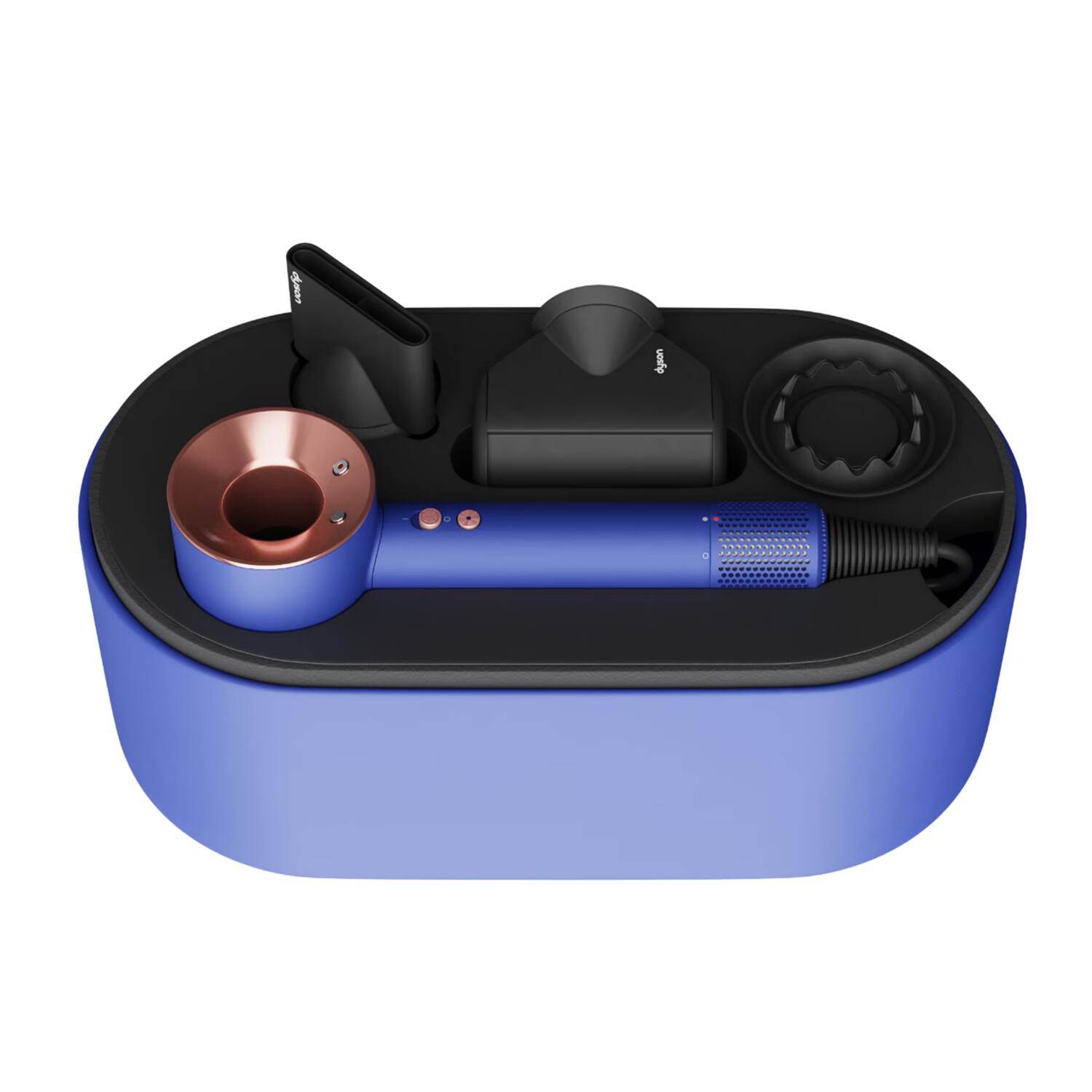 Alt View 1. Dyson - Supersonic Hair Dryer - Special Edition Blue/Rose.