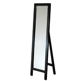 Hivvago - Contemporary Free-standing Floor Mirror Wood Finish - Espresso