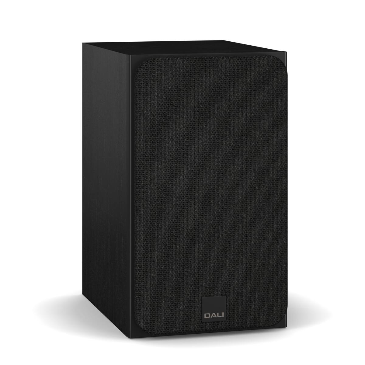 Angle. DALI - DALI Sonik 1 Bookshelf Speakers - Black Ash - Black.
