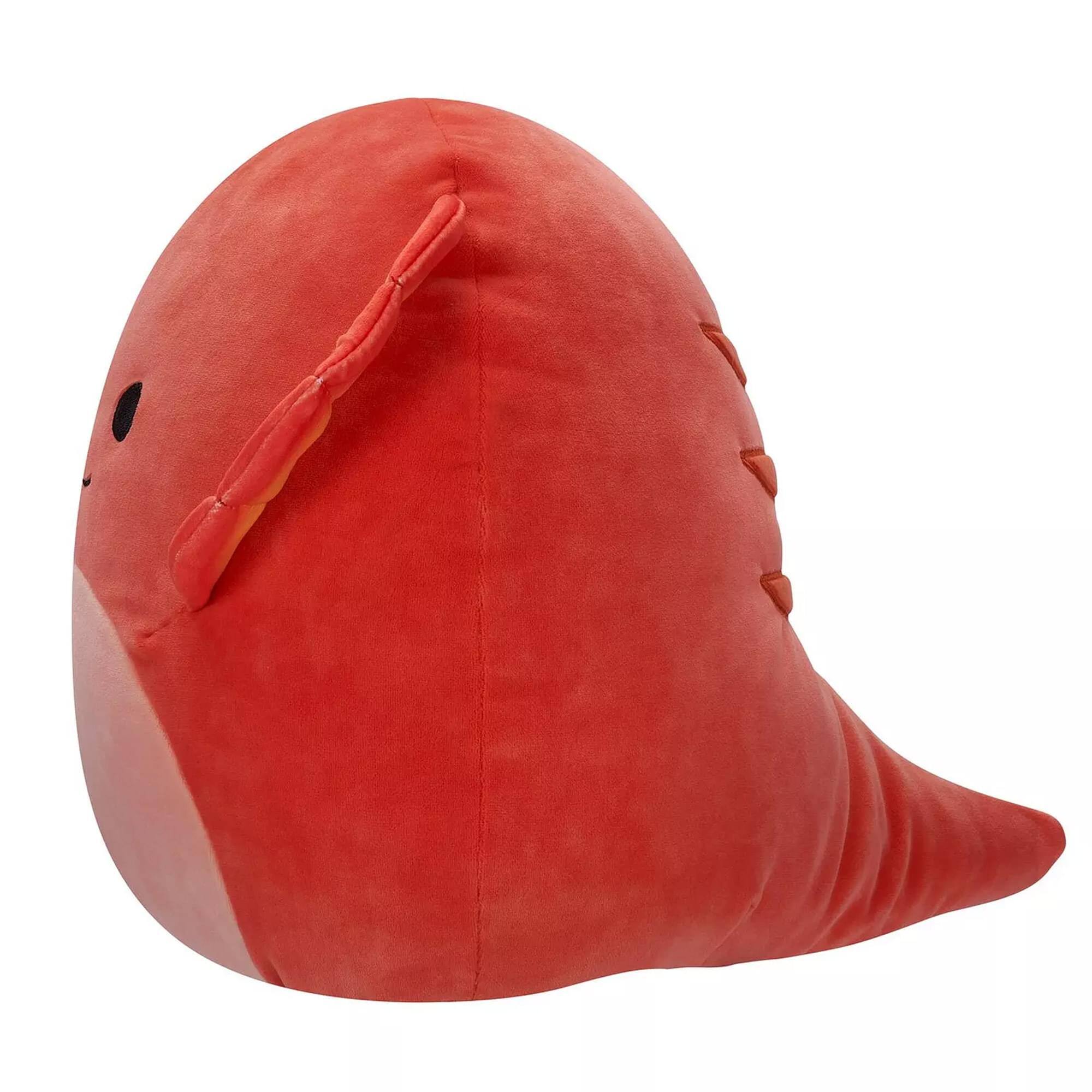 Alt View 3. Kellytoy - Squishmallow 12 Inch Plush | Maxie the Red Frilled Lizard - Red.