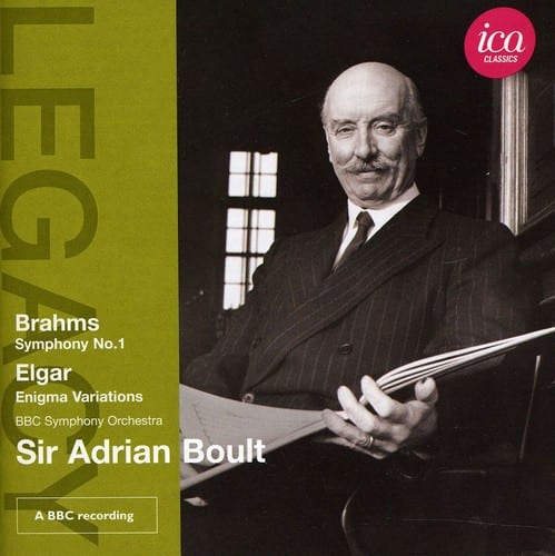 Adrian Boult - Symphony 1 / Enigma  - COMPACT DISCS