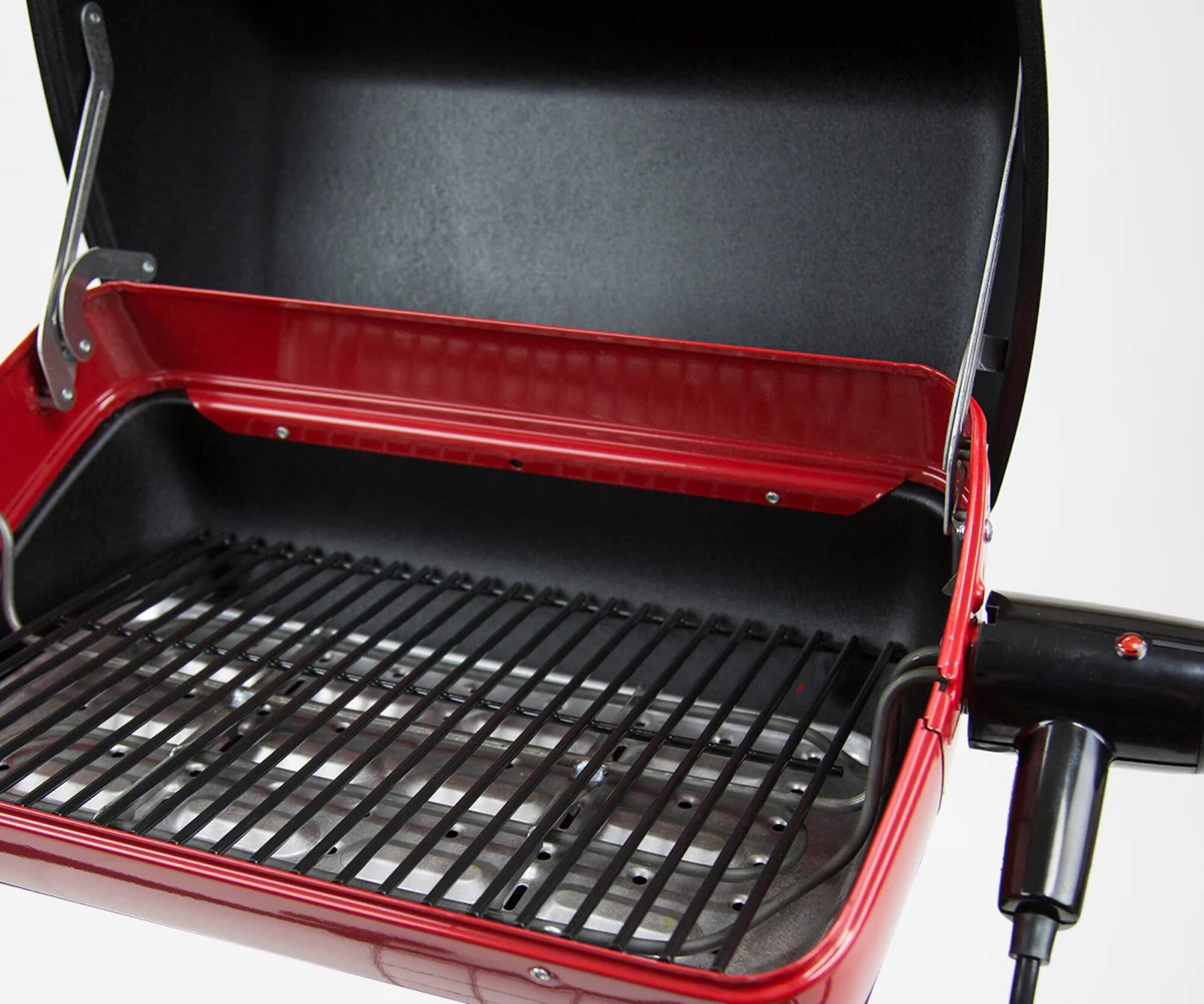 Alt View 1. Americana Grills - Americana 3-Zone Electric Tabletop BBQ Grill, Rotisserie-Ready with Window.