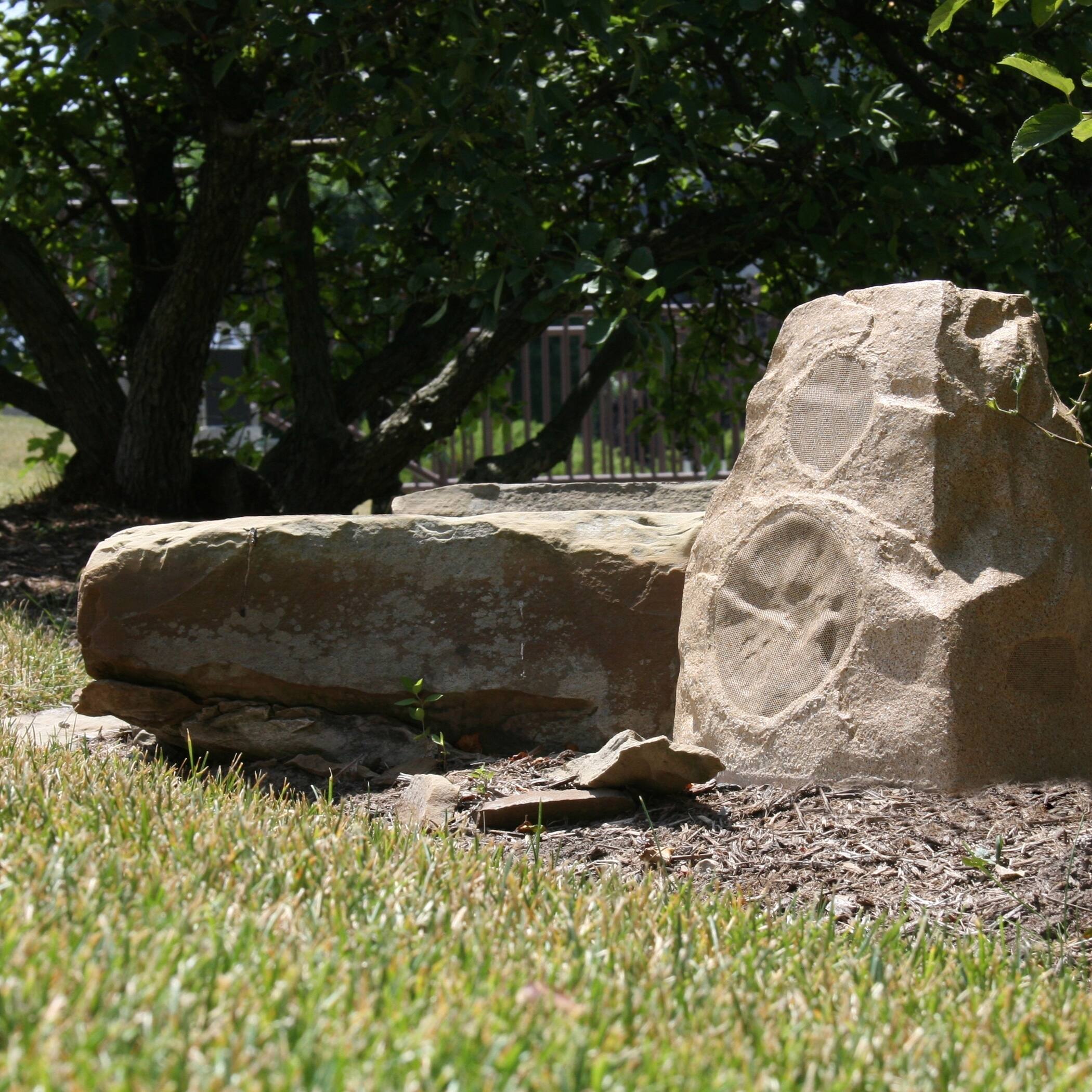 Alt View 11. Klipsch - Klipsch AWR-650-SM Rock Speaker - Granite.