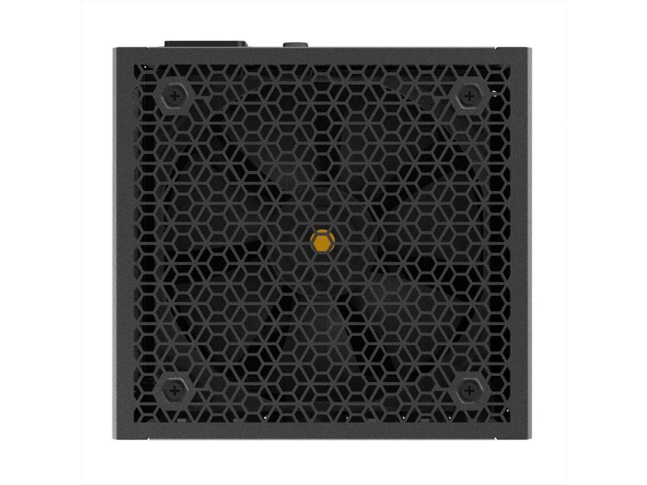 Alt View 2. Super Flower - Super Flower Combat FG 750W 80+ Gold, Full Modular, ATX 3.1, PCIe 5.0, W/12V-2x6, FDB Fan, SF-750C12FG, Black - black.