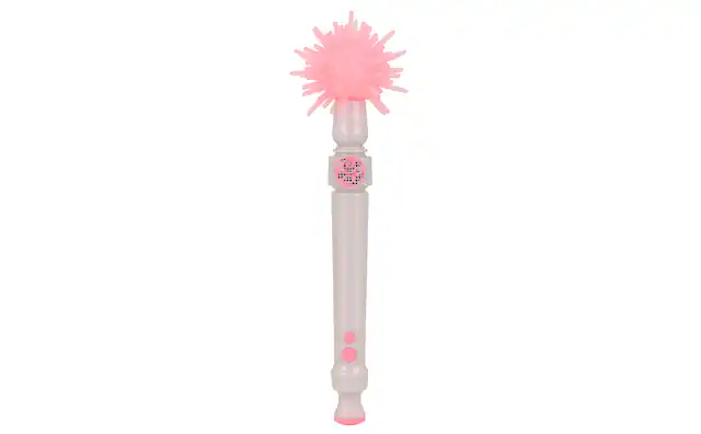 Front. eKids - eKids Wicked Glinda's Sing Along Karaoke Microphone with Magic Wand.