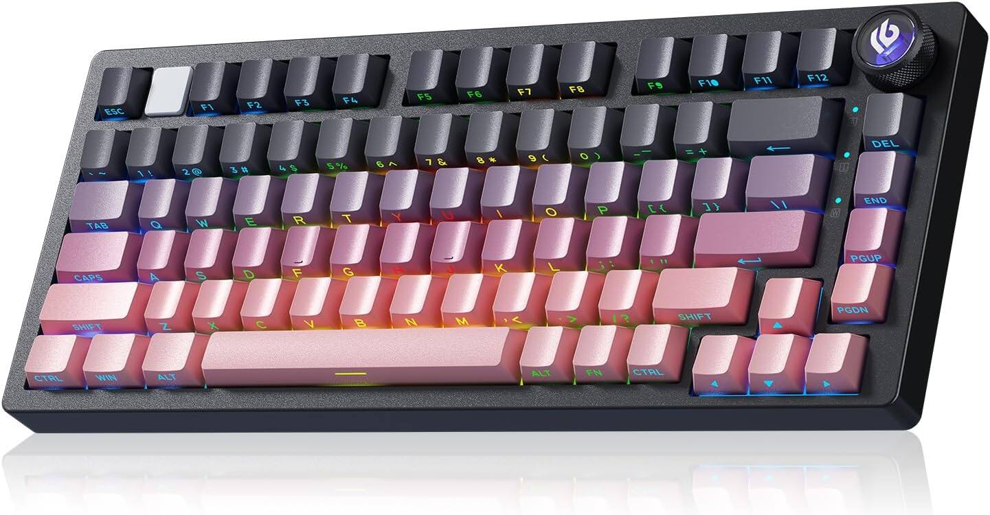 ESC F1 F2 F3 F4 F5 F6 F7 F8 F9 F10 F11 F12  
1 2@ 3 4$ 5% 6^ 7& 8* 9( 0) -_ =+  
TAB Q W E R T Y U I O P  
CAPS A S D F G H J K L ;:  
SHIFT Z X C V B N M ,< .> /?  
SHIFT PGUP PGDN  
CTRL WIN ALT FN  
DEL END  
PGUP PGDN  
CTRL ALT