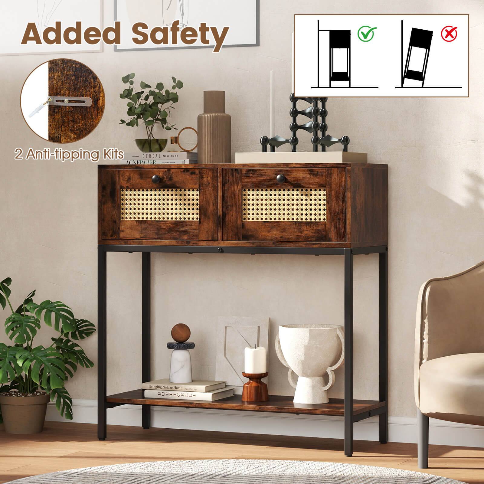 Added Safety  
2 Anti-tipping Kits