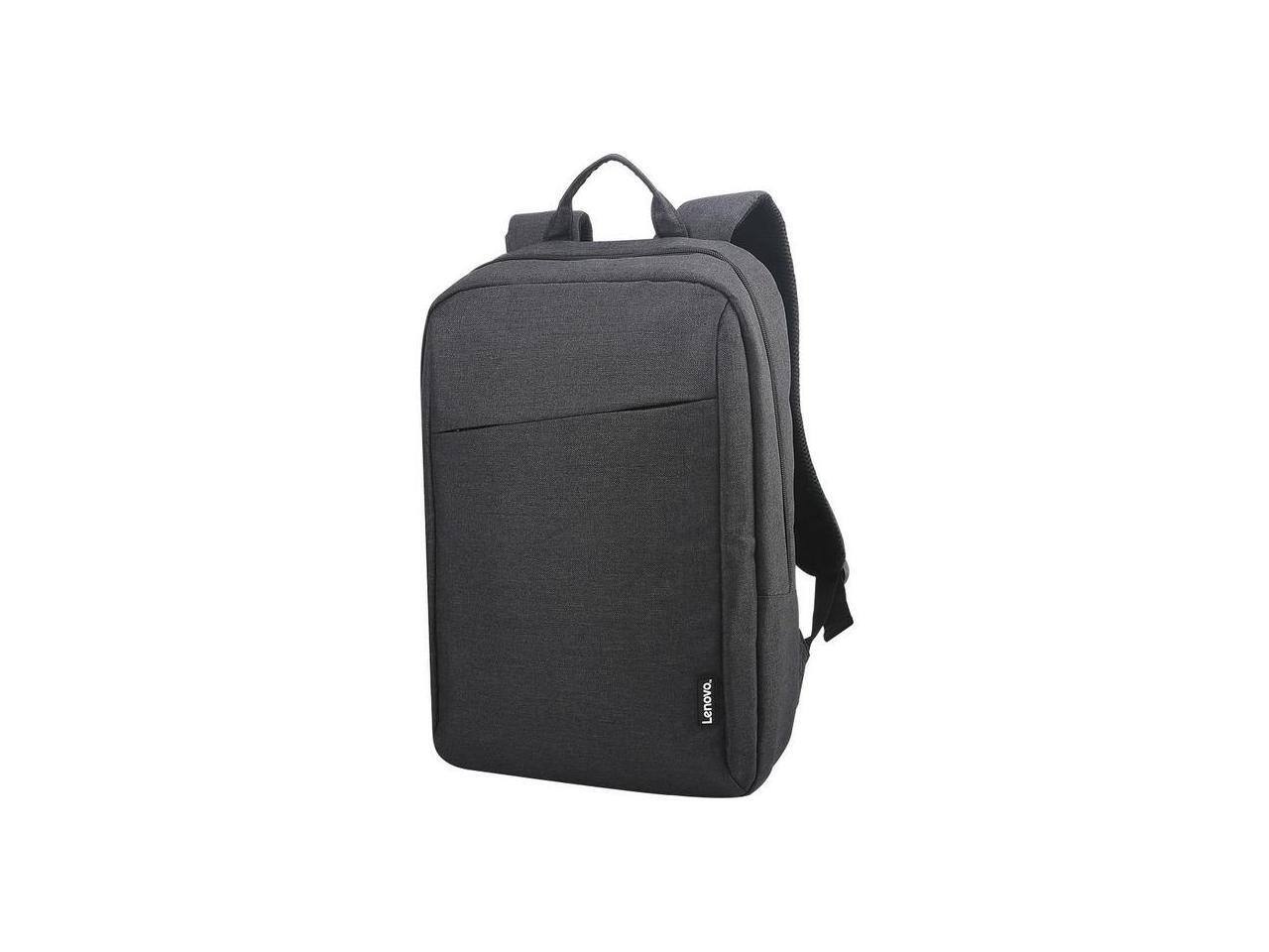 Lenovo - Carrying Case (Backpack) for 15.6" Notebook - Water Resistant - Shoulder Strap - Black