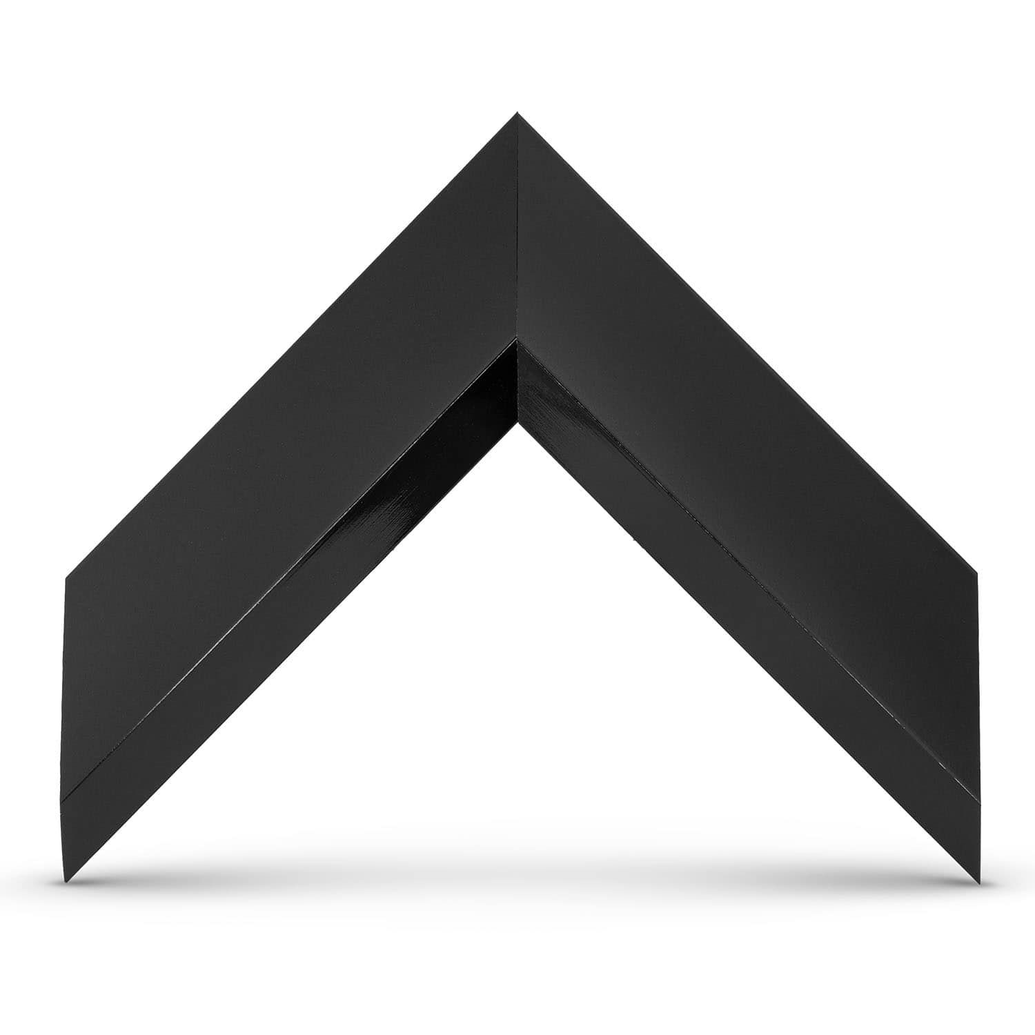 Alt View 12. Deco TV Frames - 50" Slim Bezel for Samsung The Frame TV - Modern Tuxedo Black.