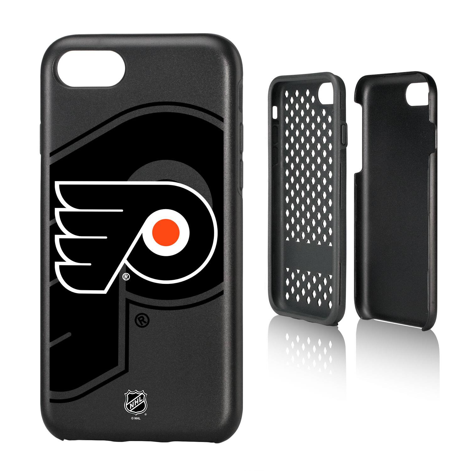Alt View 2. Keyscaper - Philadelphia Flyers iPhone Mono Tilt Rugged Case - 14 Pro - Multicolor.