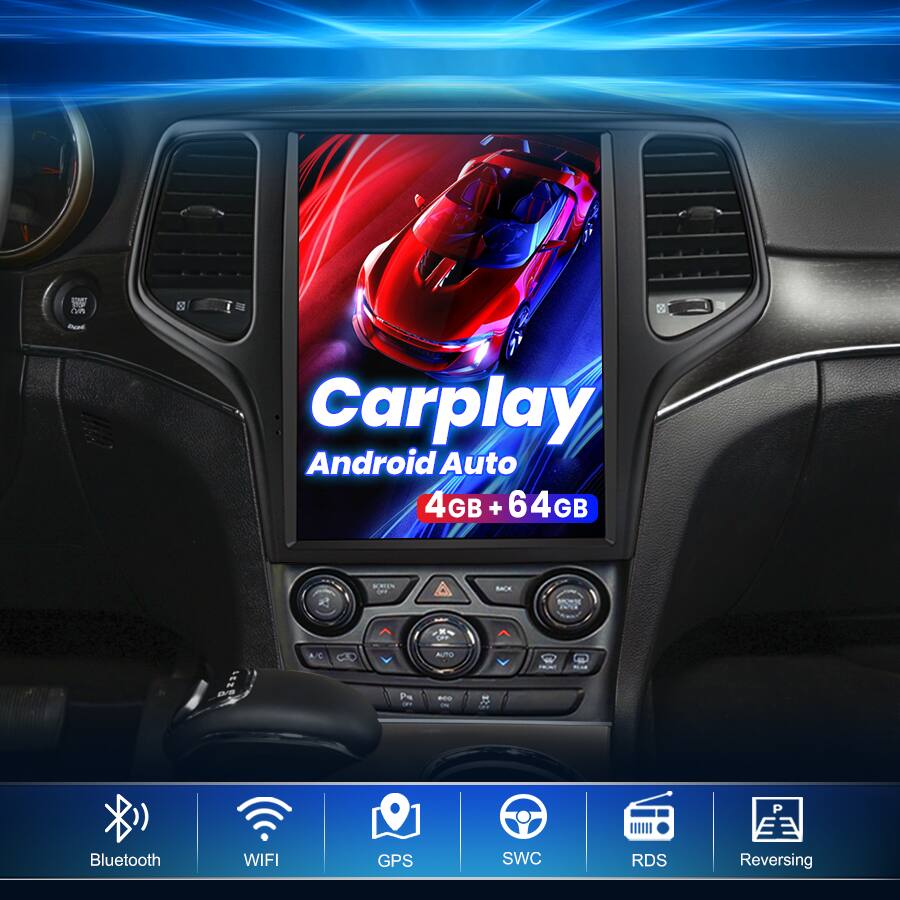 Carplay Android Auto 4GB + 64GB  
Bluetooth  
WIFI  
GPS  
SWC  
RDS  
Reversing