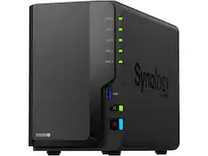 STATUS
LAN 1
LAN 2
DISK 1
DISK 2
Synology
DS225+