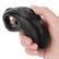 Front. AGPtek - Wireless USB Handheld Finger Trackball Mouse with Laser Pointer - Black - Black Ball.